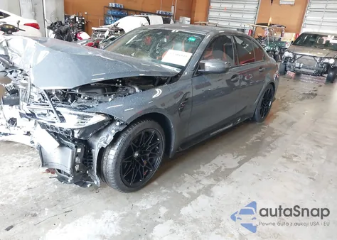 2024 BMW M3 Competition xDrive z USA, uszkodzony, nr VIN WBS43AY0XRFT06824
